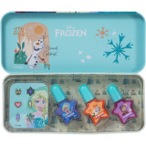 Cumpara ieftin Disney Frozen Nail Polish Tin set cadou (pentru copii)