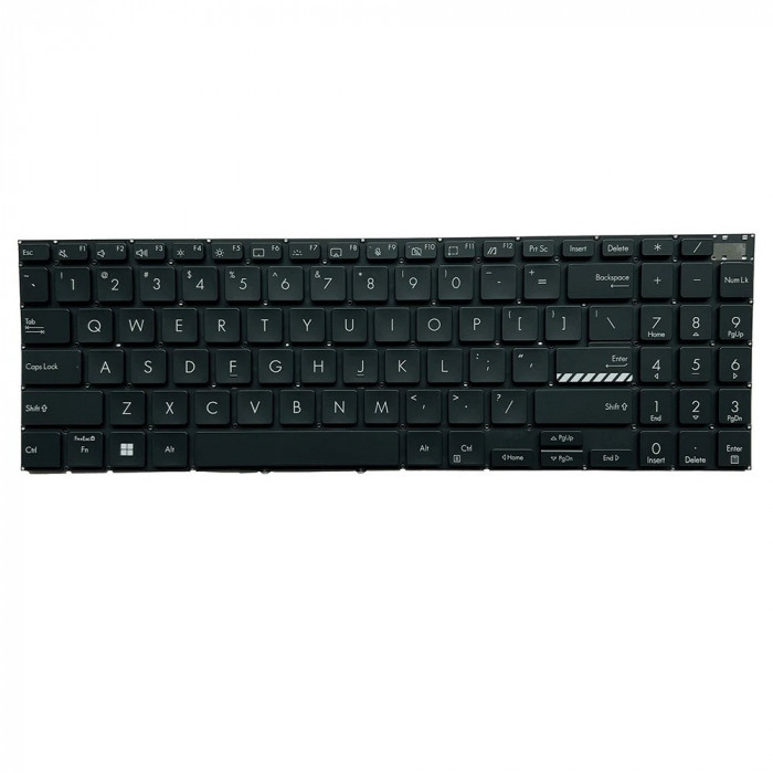 Tastatura Laptop, Asus, VivoBook Pro 15 D3500, D3500Q, D3500QA, D3500QC, iluminata, layout US