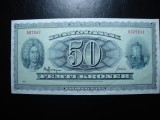 DANEMARCA 50 KRONER 1970 SUPERBA
