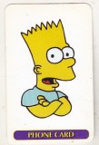 bnk card Cartele telefonice - MCI - desene animate - The Simpsons