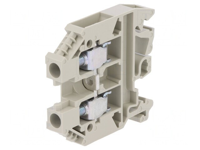 Conector &Icirc;mbinare Șine 6mm2 1 Borne Gri 1kV