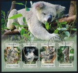Timbre S. TOME E PRINCIPE 2014 - Fauna, Koala, Colita Noua, Straine dupa 1950