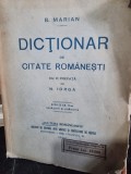 DICTIONAR DE CITATE ROMANESTI - B. MARIAN