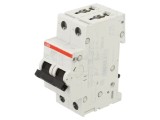 &Icirc;ntrerupător Supracurent ABB 25A 400VAC/DC 2 Poli 2CDS272061R0255