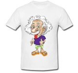 Cumpara ieftin Tricou &quot; Albert Einstein - physics caricature &quot;
