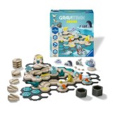 Joc de constructie Gravitrax Junior pentru copii de la 3 ani- My Ice World - Set de baza, Lumea Inghetata