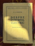 Despre curentul electric F. C. Curepin