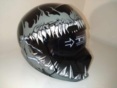 Casca moto full face/ open face/retro, marimea M