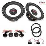 Pachet difuzoare VW Golf VII 3 usi (AU) 2013-2016 Audio System M-Series componente dedicate usi fata