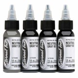 Tusuri Gri - ETERNAL - Neutral Gray Opaque (Tus de desen) - Neutrat Set - 4x30ml