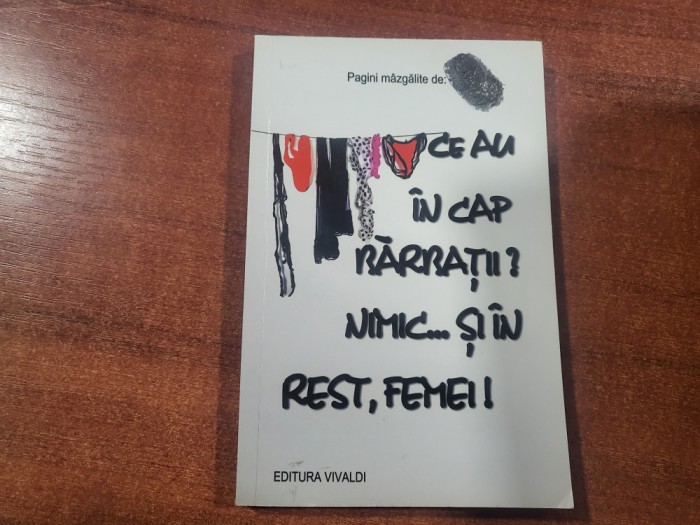 Ce au in cap barbatii?Nimic...si in rest,femei! de Dumitru Angelescu
