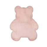 Covoras decorativ pentru copii, Ursulet Bej, 90x110 cm, ATU-084349, Oem