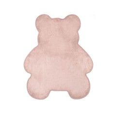 Covoras decorativ pentru copii, Ursulet Bej, 90x110 cm, ATU-084349 foto