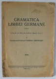 GRAMATICA LIMBEI GERMANE , PREDATA LA SCOALA DE OFITERI DE ARTILERIE &#039; REGELE CAROL I &#039; de LT. COL. BORDA GHEORGHE , 1935
