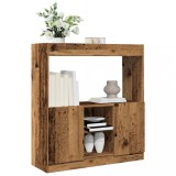 VidaXL Dulap &icirc;nalt, lemn vechi, 92x33x100 cm, lemn prelucrat