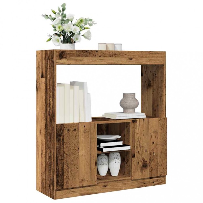 vidaXL Dulap &icirc;nalt, lemn vechi, 92x33x100 cm, lemn prelucrat
