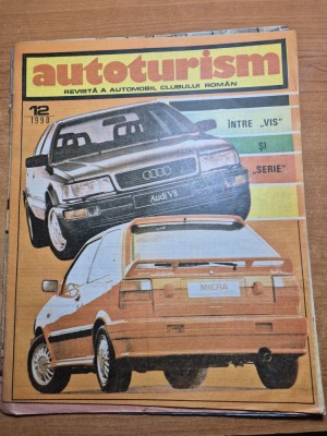 revista autoturism decembrie 1990 - karting foto