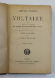 LETTRES CHOISIES de VOLTAIRE , TOME PREMIER , EDITIE INTERBELICA