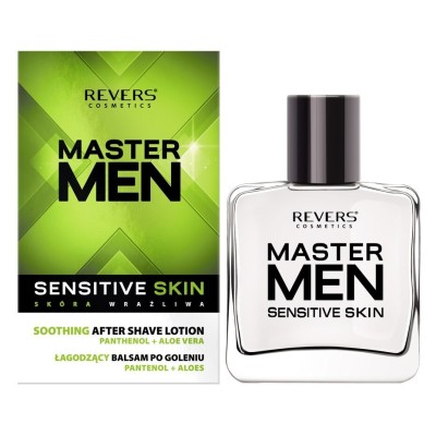After shave balsam dupa ras, pentru ten sensibil cu panthenol si aloe vera, Revers, 100ml foto