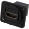 Conector HDMI XLR ecranat, aurit