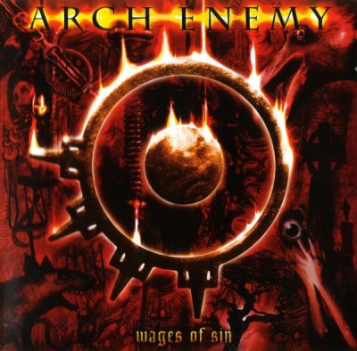 2xCD Arch Enemy - Wages of Sin 2002 foto