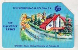 bnk card Cartele telefonice - Polonia TP - URMET - Operating Personel's Center-Krosno