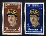 New Hebrides Br 1971 - DeGaulle, in memoriam, personalități, serie neuzata