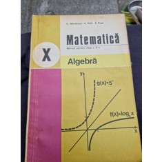 C. Nastasescu, C. Nita, S. Popa - Matematica. Algebra. Manual pentru clasa a X-a