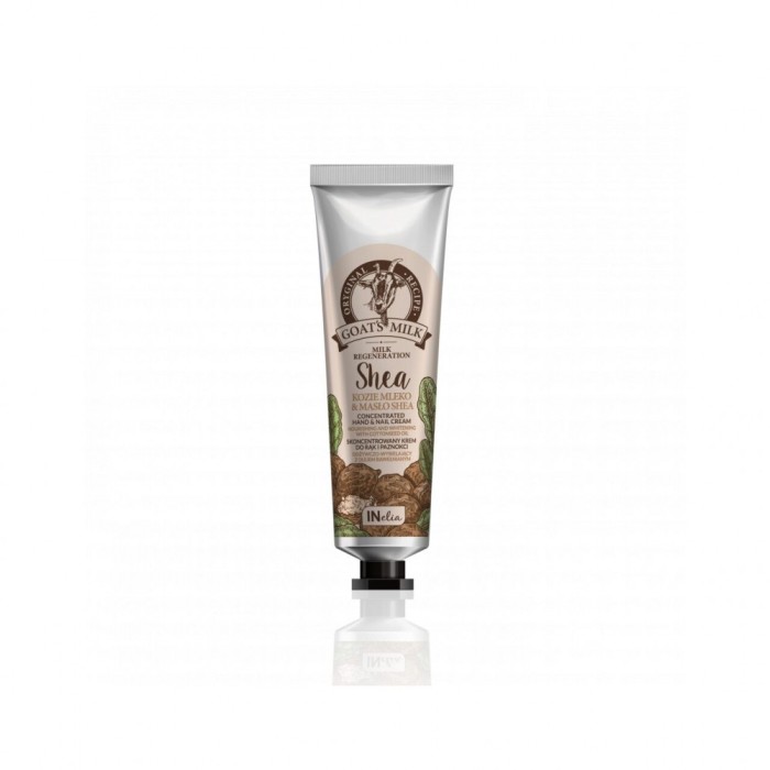 Crema pentru maini si unghii concentrata, cu lapte de capra si unt de shea INelia Revers 100 ml