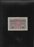 Rar! Germania 50000000 50.000.000 marci mark (50 milioane) 1923 seria114960