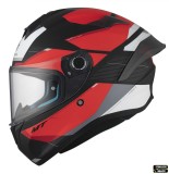 Cumpara ieftin Casca integrala pentru scuter - motocicleta MT Targo S Kay B5 rosu mat &ndash; omologare noua ECE 22.06 &ndash; tip viziera: MT-V-18B M (57/58cm)