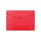 Mapa Ek Fizzy Classic rosie, format A4, cu buton
