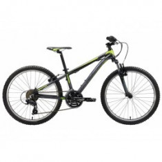 Bicicleta copii Spyke 24 Black Sand Pearl Apple Green Jewel White