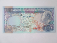 Sao Tome e Principe 1000 Dobras 1993,bancnota necirculata foto