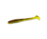 Năluca soft Crazy Fish Vibro Worm 85mm culoare 4d Squid