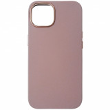 Husa spate plastic si TPU bej-roz pentru Apple iPhone 14