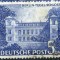 GERMANIA BVERLINUL DE VEST 1949 - CLADIRI , CASTEL TEGEL - TIMBRU STAMPILAT