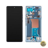 Display cu Touchscreen Motorola Edge 40 Pro cu Rama Albastru (Lunar Blue) Service Pack 5D68C22011