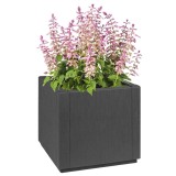 Ghiveci Gradina vidaXL Antracit 36x36x35cm PP Patrat 38L Exterior