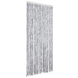 Cumpara ieftin Perdea pentru insecte, alb si gri, 90x220 cm, Chenille