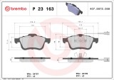 BREMBO P 23 163 PRIME LINE set placute frana,frana disc