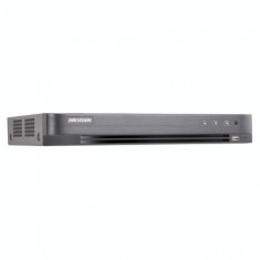 DVR HIKVISION PoC 8 canale video 8MP, 4 canale audio, DS-7208HUHI-K2-P SafetyGuard Surveillance foto