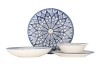 Bonna Set de vesela (Large) - Esnaf - 24 bucăți - 6 persoane - Porţelan