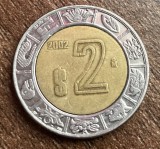 C50 - Moneda foarte veche - Mexic - 2 pesos - 2002