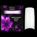 Cumpara ieftin Royal Salon albe, 50 buc - tipsuri unghii nr. 1, Christel