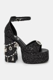 Koi Footwear sandale x Rocky Horror Show Frank N Furter Charm Heels culoarea negru, Frank N Furter