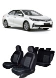 Cumpara ieftin Set Huse scaune dedicate Toyota Corolla (2013-2023) +huse cotiere