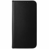 Husa tip carte cu stand Smart Magnetic neagra pentru Samsung Galaxy S25