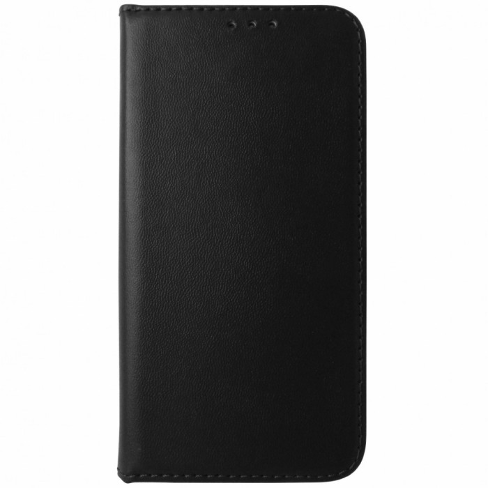 Husa tip carte cu stand Smart Magnetic neagra pentru Samsung Galaxy S25