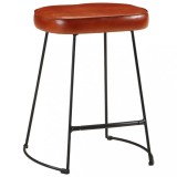 Cumpara ieftin Scaune de bar, 2 buc., maro inchis, 40x29,5x53 cm